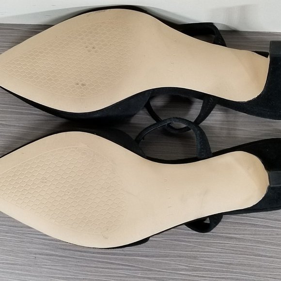 Leith Nikki Convertible Pump, Black Suede, Womens Size 8 M - Picture 9 of 11